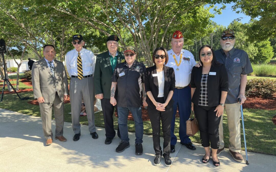Memorial Day ceremony at the Jacksonville National Cemetery
